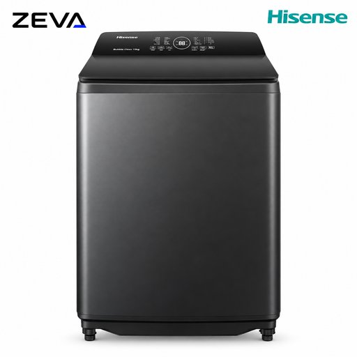 غسالة هايسنس 20 كغم بفتحة علوية مع تقنية iBubble ونظام توفير المياه Aqua Save Hisense 20kg Top Load Washing Machine with iBubble Technology and Aqua Save
