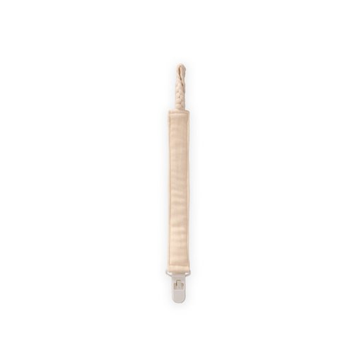 حامل لهاية أطفال قطني 23 سم - طبيعي Baby Cotton Pacifier Holder 23 cm - Natural