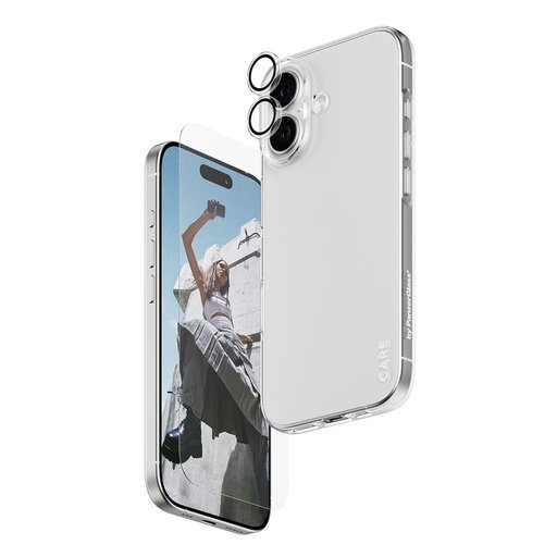 حزمة حماية عصرية ثلاثية (3-في-1) للايفون 17 SAFE. | CARE by PanzerGlass® 3-in-1 Fashionable Combo Bundle iPhone 17