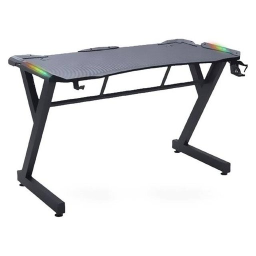 طاولة ألعاب روندا RD-T002 بإضاءة RGB LED بقياس 120 × 60 سم Runda RD-T002 RGB LED Gaming Table (120 × 60cm)