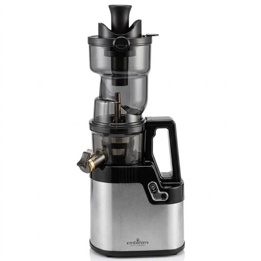 عصارة إمبليوم البطيئة سلفر , 250 واط موديل EM SJ250S Impeleme Slow Juicer Silver, 250W, Model EM SJ250S