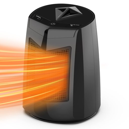 مدفأة Hihhy H-921 سيراميك 800W بتذبذب 70° وحماية متقدمة Hihhy H-921 800W Ceramic Heater with 70° Oscillation and Advanced Protection