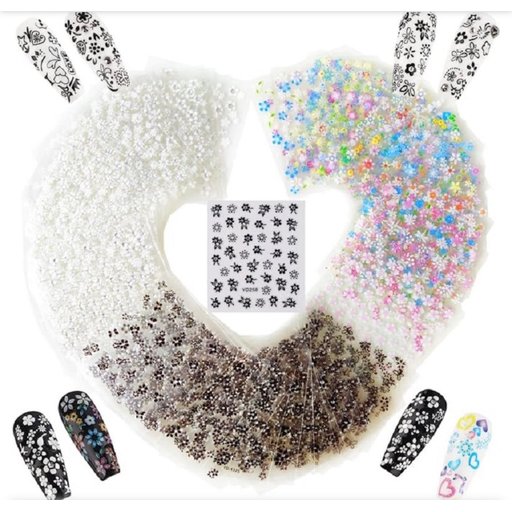 ستكرات اضافر زهور Roses stickers for nails