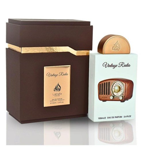 عطر لطافة فينتيج راديو أو دي بارفيوم Lattafa Vintage Radio Eau De Parfum