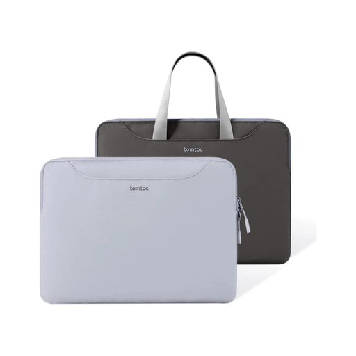 تومتوك - حقيبة لابتوب نحيفة Light-A21 قياس 13.5 انج - أزرق Tomtoc Light-A21 Dual-color Slim Laptop Handbag 13.5 Inch Blue