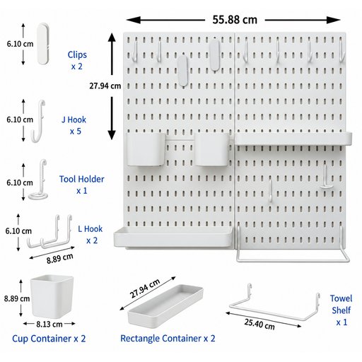 مجموعة الواح التنظيم - لوح تنظيم مكتبي Set of organization boards - desk organizer board
