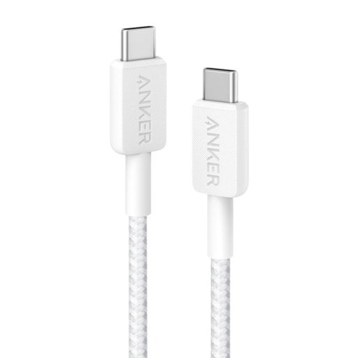أنكر كابل شحن سريع يو إس بي سي إلى يو إس بي سي بقدرة 240 واط بطول 1.8 متر Anker USB-C to USB-C 240W Fast Charging Cable 1.8m