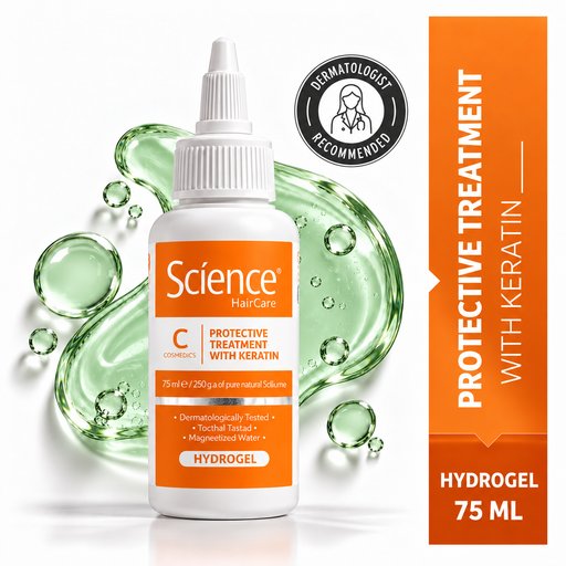هايدروجل حماية وعلاج يالكيراتين Protective Hydrogel Treatment with Keratin