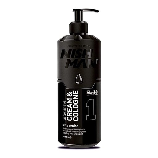 نيش مان كريم ما بعد الحلاقة وقولونيا NISH MAN After Shave Cream & Cologne 1