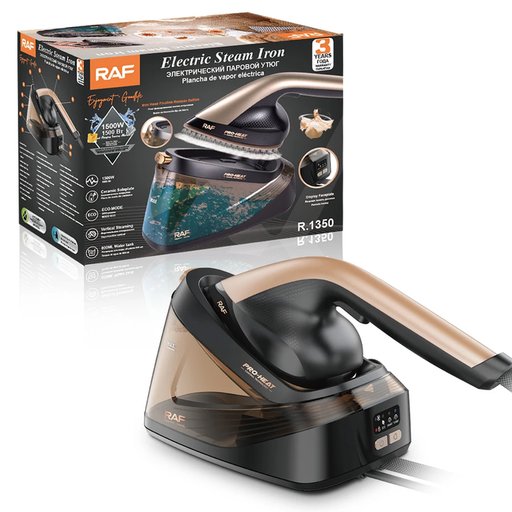 مكواة بخار بقاعدة سيراميك راف R.1350 RAF R.1350 Ceramic Steam Iron