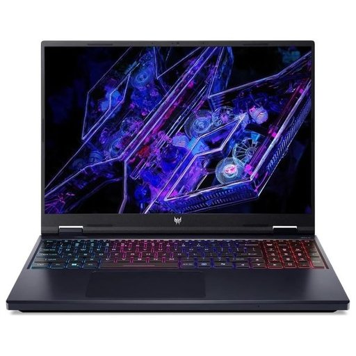 لابتوب أيسر بريداتور هيليوس 16 للألعاب، ألترا 9-275HX، رام 16GB، SSD 1TB، RTX 5060 8GB، شاشة 16 بوصة QHD بتردد 180Hz، إضاءة R Acer Predator Helios 16 Gaming Laptop, Core Ultra 9-275HX, 16GB RAM, 1TB SSD, RTX 5060 8GB, 16" QHD 180Hz, RGB Backlit, DOS