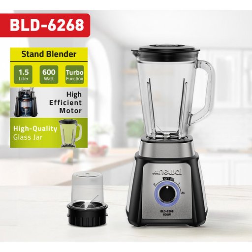 خلاط كهربائي ستاند BLD-6268 Stand Blender