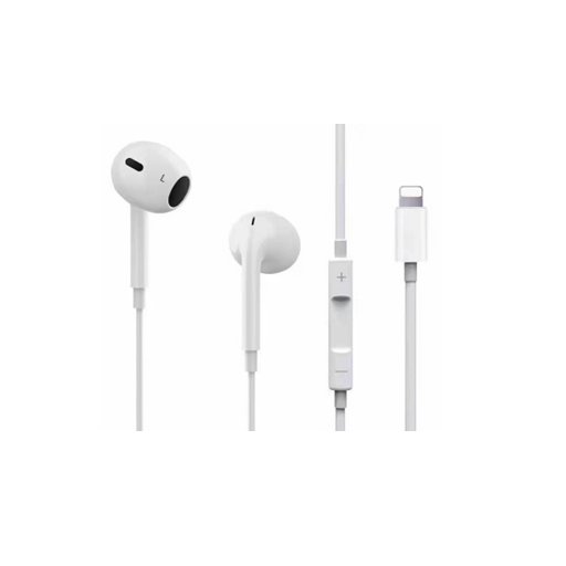 سماعة سلكية للايفون Lightning Lightning wired headphones for iPhone