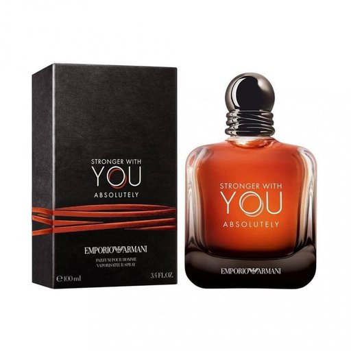عطر ارماني سترونجر ويذ يو ابسلوتلي الرجالي او دو بارفيوم 100مل Emporio Armani Stronger With You Absolutely Eau de Parfum 100ml