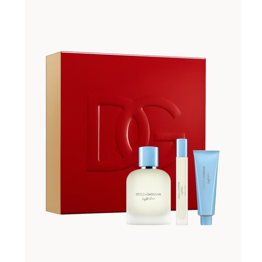 مجموعة هدايا رجالية  دولتشي آند غابانا لايت بلو بور أوم Dolce & Gabbana Light Blue Pour Homme