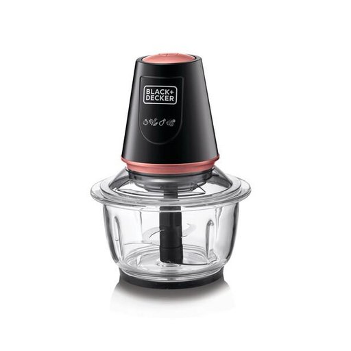 مفرمة من بلاك+ديكر GC430-B5 زجاجية 400 واط متعددة الوظائف Black&Decker GC430-B5 400W Multi-Function Glass Chopper