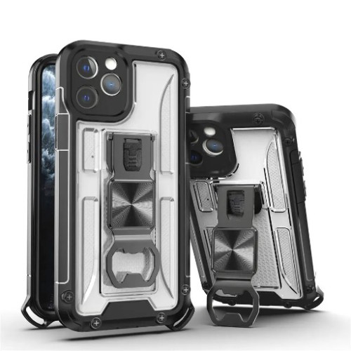 كفر لاجهزة ايفون iPhone Case with Magnetic Ring Holder Kickstand and Bottle Opener