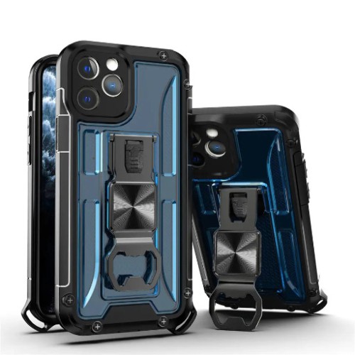 كفر لاجهزة ايفون iPhone Case with Magnetic Ring Holder Kickstand and Bottle Opener