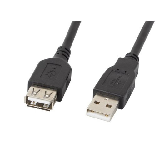 -كابل تمديد USB 2.0 من AOPEN بطول 5 أمتار AOPEN USB 2.0 Extension Cable Type-A Male to Type-A Female 5M