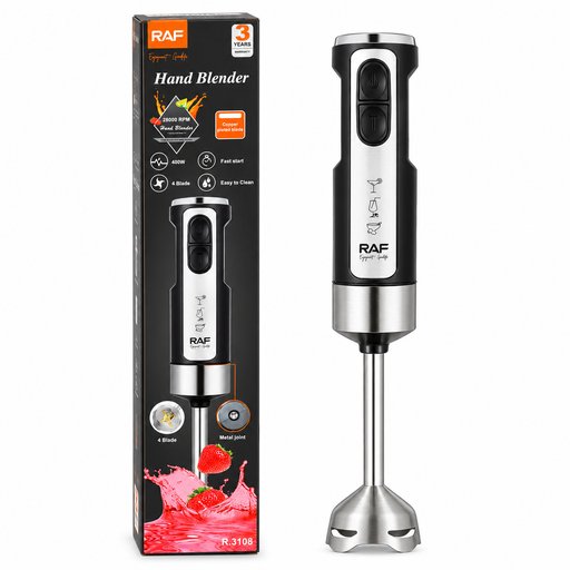 خلاط يدوي راف 400 واط – موديل R.3108 RAF Hand Blender 400W – R.3108