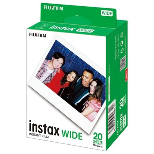 فوجي فيلم - فيلم إنستاكس وايد (عبوتان / 20 لقطة) Fujifilm INSTAX Wide Film (2 Packs / 20 Shots)