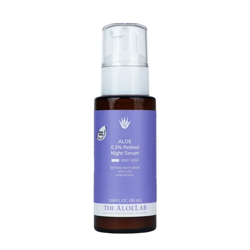 ذا ألو لاب سيروم الريتينول النقي 0.3% الليلي لمكافحة التجاعيد وتجديد البشرة The AloeLab 0.3% Pure Retinol Night Serum