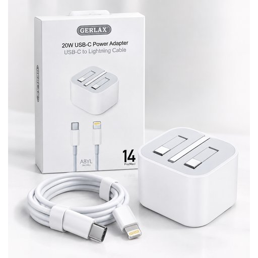 شاحن و كيبل Charger and Cable