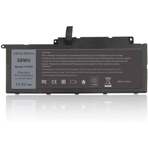 بطارية ديل انسبايرون - F7HVR (3200mAh) Battery for Dell Inspiron - F7HVR (3200mAh)
