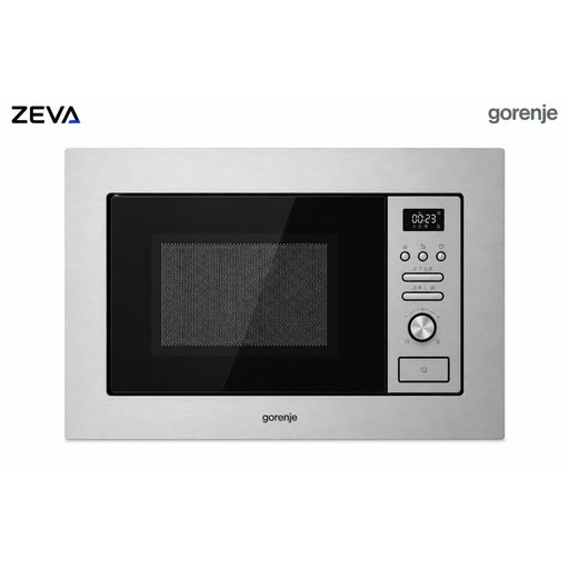 مايكروويف بلت إن جورنج سعة 20 لتر بقدرة 800 واط وشواية 1000 واط Gorenje 20L Built-In Microwave Oven with 800W Power & 1000W Grill