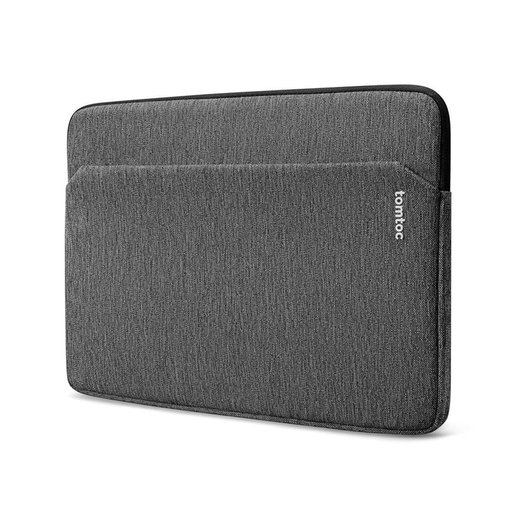 1763. توم توك – جراب لابتوب Light-A18 قياس 14 انج باللون الرمادي 1763. Tomtoc Light-A18 Laptop Sleeve Gray 14 inch (حقيبة لابتوب)
