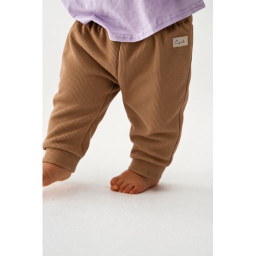 بنطال ليقنز للأطفال 1-5 سنوات - لون توبا Kids' Leggings Pants 1-5 Years - Taba