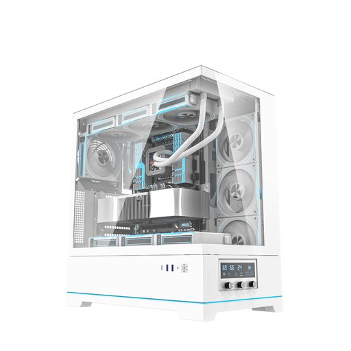 كيس DarkFlash DY451 Pro 1 Fan White DarkFlash DY451 Pro 1 Fan White