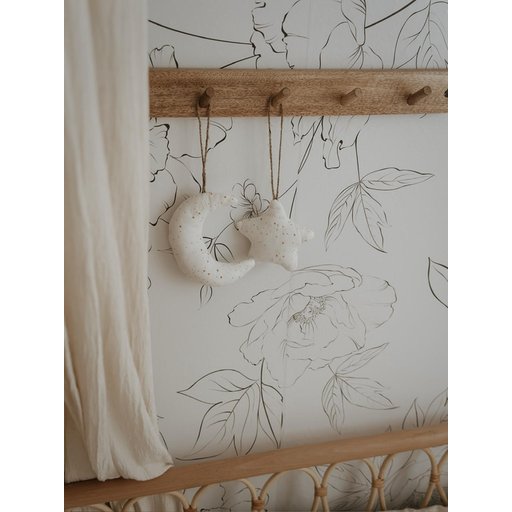 زينة باب بتصميم هلال - شكل قمر Moon Crescent Door Decoration - Moon Shape