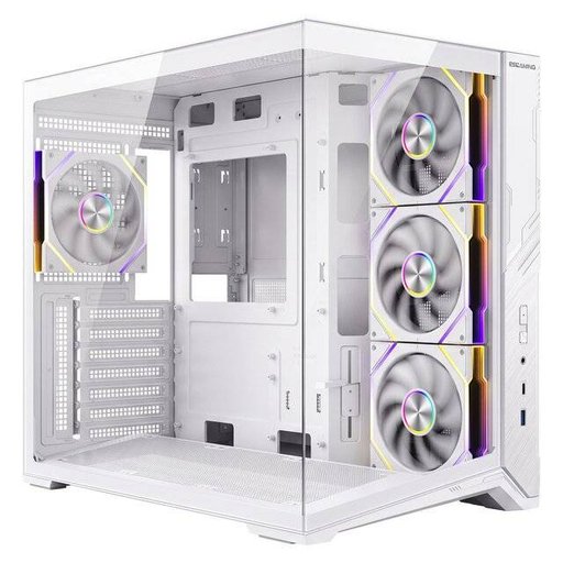 كيس ESGAMING ZERO MAX WHITE 7 Fans ESGAMING ZERO MAX WHITE 7 Fans