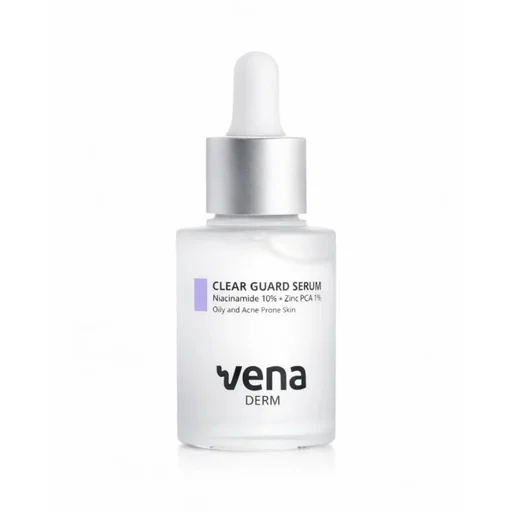 سيروم CLEAR GUARD بالنياسيناميد 10% والزنك 1% من VENA DERM VENA DERM CLEAR GUARD serum with niacinamide 10% and zinc 1% Serum