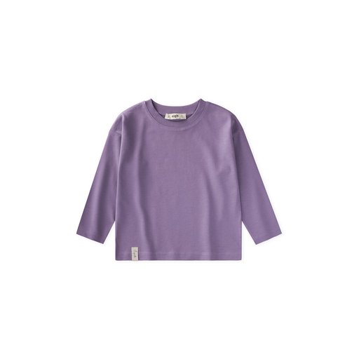 تي شيرت أطفال أساسي موسمي قطن 100% - بنفسجي (2-10 سنوات) Kids' Basic Seasonal T-Shirt - 100% Cotton - Purple (2-10 Years)