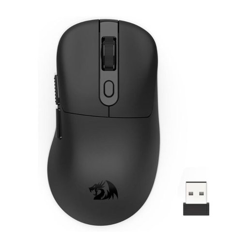 ماوس ألعاب ريدراجون جابنس M818 تلاي مود لاسلكي | 3 مودات اتصال، تصميم مريح Ergonomic، سلكي وبلويتوث و2.4GHz Redragon JABNS M818 Tri-Mode Wireless Gaming Mouse | Ergonomic Design, 2.4GHz, Bluetooth & USB-C Wired