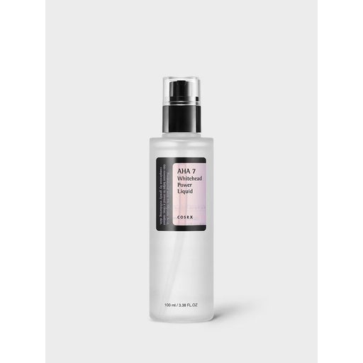 سيروم/سائل كوزركس لإزالة الرؤوس البيضاء بأحماض ألفا هيدروكسي COSRX AHA 7 Whitehead Power Liquid