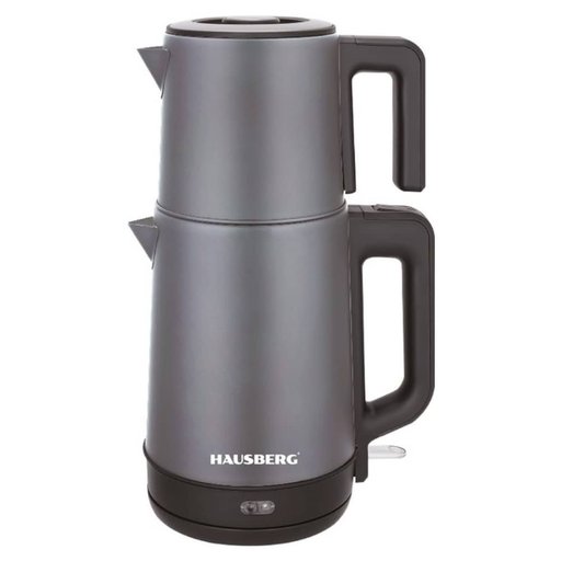 غلاية كهربائية هاوسبيرغ Hausberg بسعة 1.8L – رمادي Hausberg HB-3636GR Electric Kettle - 1.8L - Grey