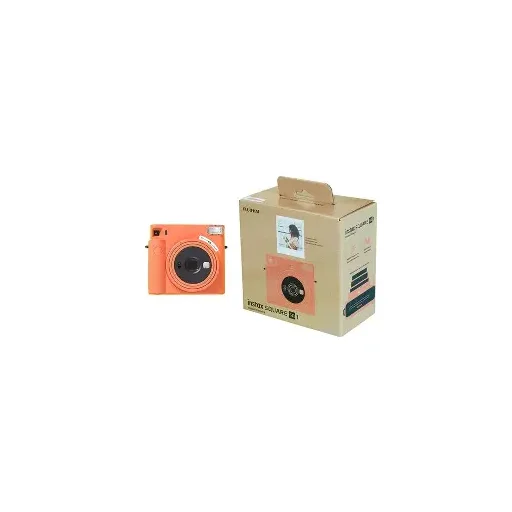 فوجي فيلم - كاميرا فورية إنستاكس SQ1 - برتقالي Fujifilm INSTAX SQ1 Instant Camera - Orange