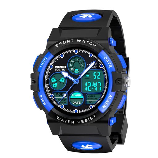 ساعة SKMEI 1163 الرقمية الرياضية للأطفال المقاومة للماء SKMEI 1163 Kids' Waterproof Digital Sports Watch