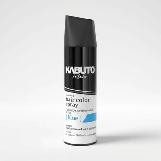 بخاخ صبغ الشعر كابوتو Kabuto بحجم 150ml – أزرق Kabuto Hair Color Spray - 150ml - Blue
