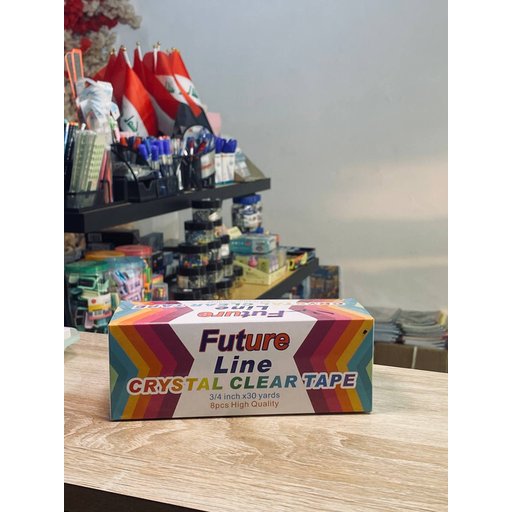 شريط لاصق شفاف Tape Future Line Crystal Clear