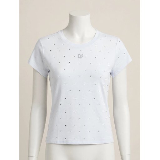 تيشيرت دي كي ان واي باكمام قصيرة  للنساء t-shirt dkny for women