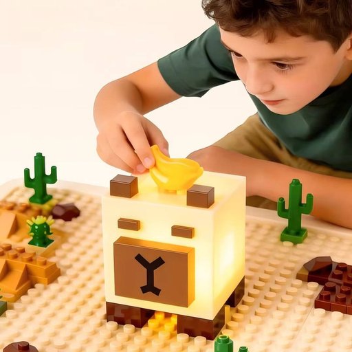 مجسم بيكسل بيت – حيوان أليف بيكسل Pixel House Figurine – Pixel Pet