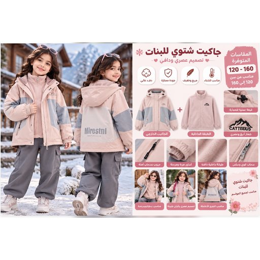 سترة أطفال مقاومة للرياح Kids' Windbreaker Jacket