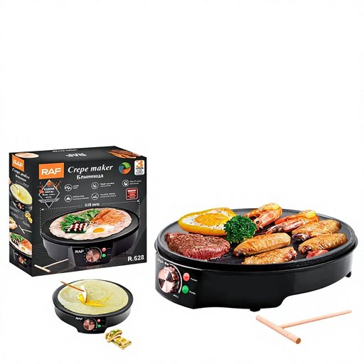 جهاز كريب وبان كيك راف R.528 RAF R.528 Crepe & Pancake Maker