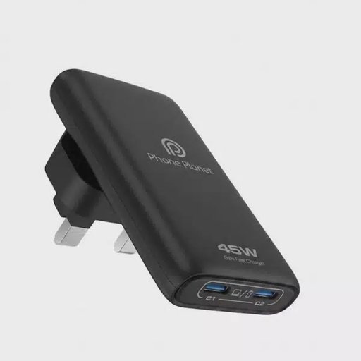 شاحن جداري 45 واط متعدد المنافذ من فون بلانيت PP-45W Phone Planet PP-45W 45W Multi-Port Wall Charger
