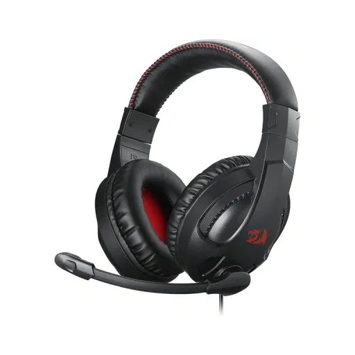 سماعة ألعاب ريدراجون كرونوس H211 بإضاءة RGB وميكروفون بخاصية تقليل الضوضاء Redragon H211 Cronus RGB Gaming Headset
