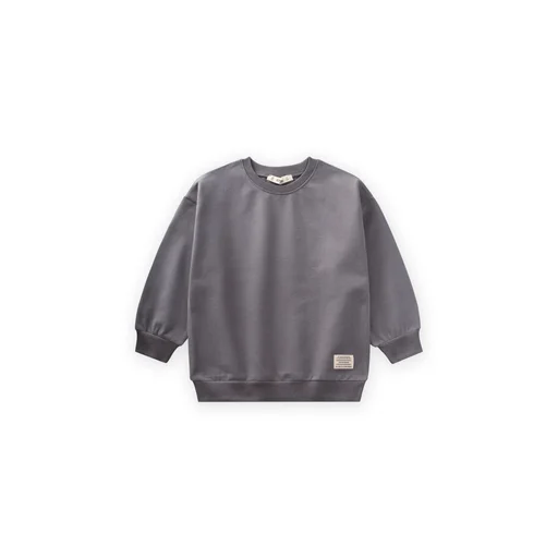 سويتشيرت أطفال قطن رمادي - 2-12 سنة Kids' Cotton Sweatshirt - Grey - 2-12 Years